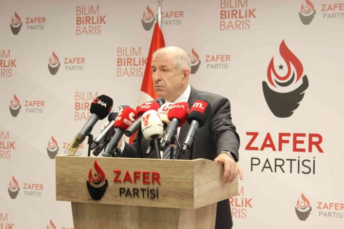 Zafer Partisi Genel Başkanı Özdağ’ Dan 6’lı Masaya Tepki