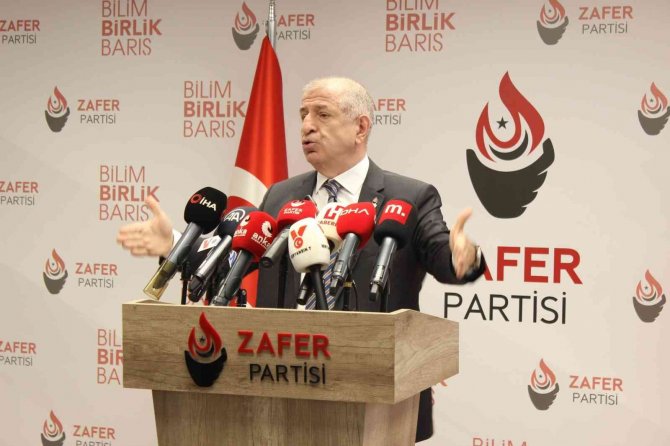 Zafer Partisi Genel Başkanı Özdağ’ Dan 6’lı Masaya Tepki