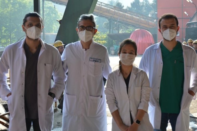 Zbeü Diş Hekimliği Fakültesi’nden Madencilere Ağız Taraması