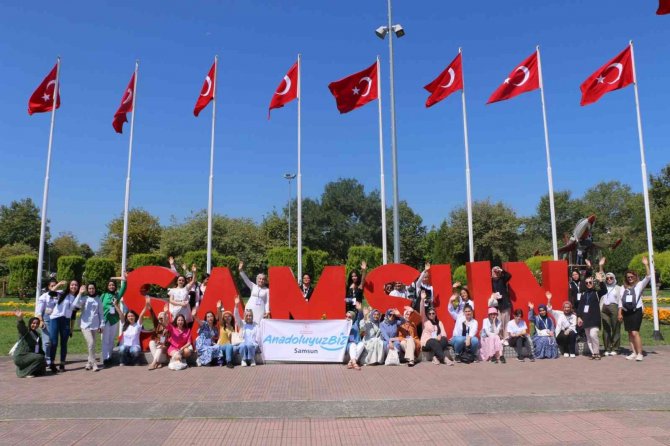 Nevşehirli Gençler Samsun’a Hayran Kaldı