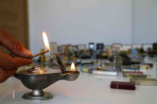 Bir Milyon Değerindeki Çakmak Koleksiyonu Görenleri Şaşırtıyor