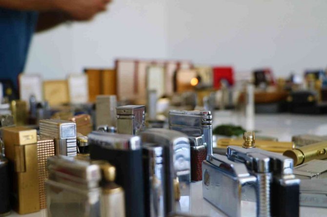 Bir Milyon Değerindeki Çakmak Koleksiyonu Görenleri Şaşırtıyor