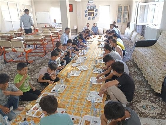 Yaz Kur’an Kursu Öğrencilerine Yönelik Etkinlikler Sürüyor