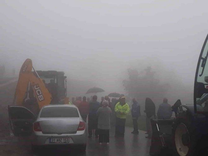 Çöken Duvarın Altında Kalan Motosikletli Hayatını Kaybetti