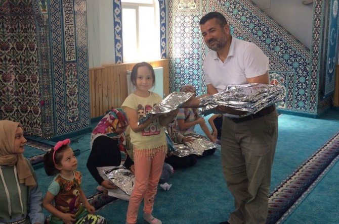 Hisarcık’ta Yaz Kur’an Kursu Öğrencileri Ödüllendirildi