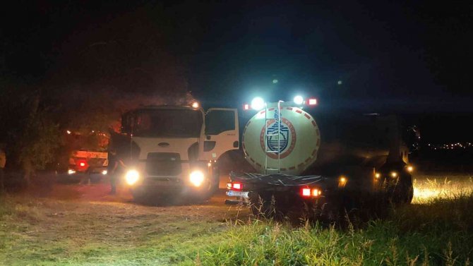 İ̇znik Gölü’ndeki Yangın Söndürüldü