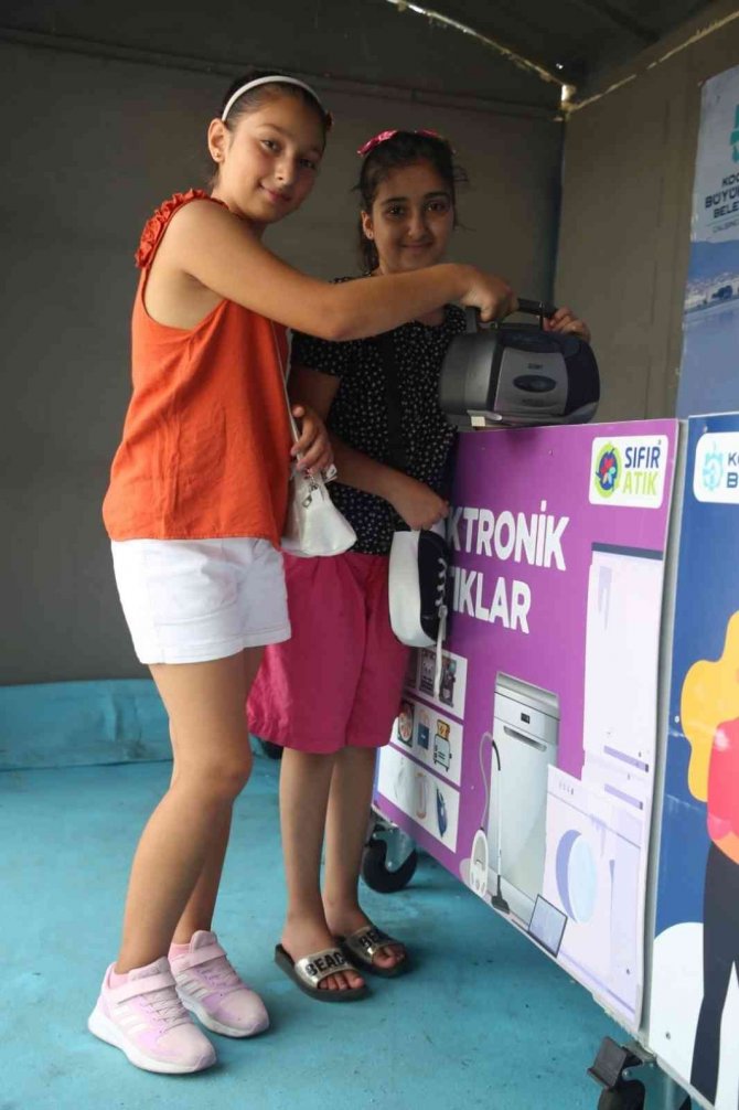 "Seyyar Atık Getirme Merkezi" Projesi Başlatıldı