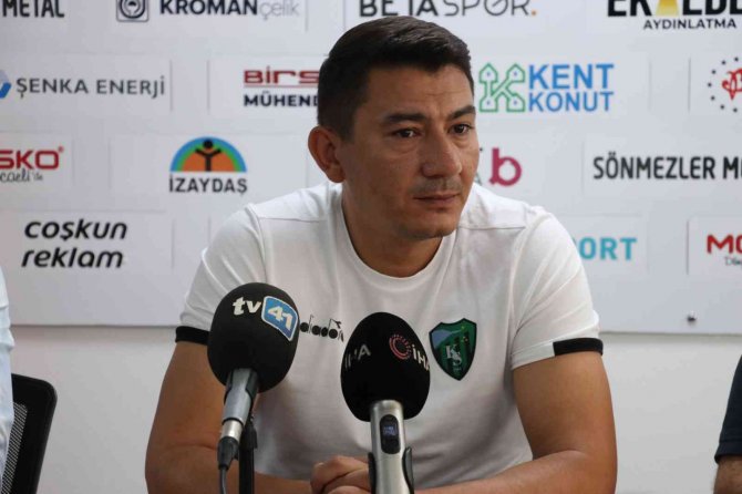 Fırat Gül: "Beklenen, Özlenen Kocaelispor Sahada Olacak"