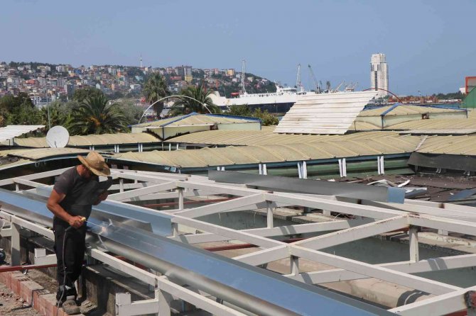 Yabancılar Çarşısı’nın Çatı Sorunu Çözülüyor