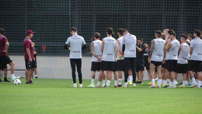 Trabzonspor, Fc Kopenhag Maçı Hazırlıklarını Sürdürdü