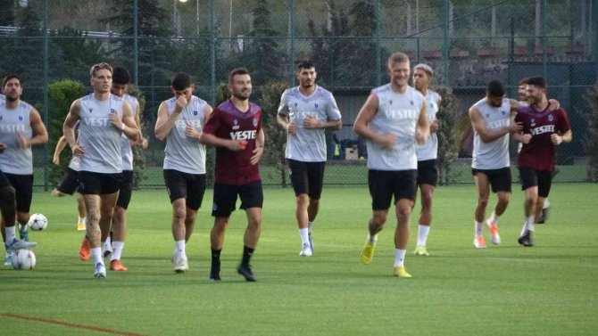 Trabzonspor, Fc Kopenhag Maçı Hazırlıklarını Sürdürdü