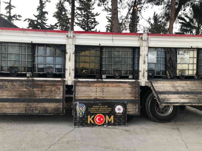Adana’da Kaçakçılık Operasyonu