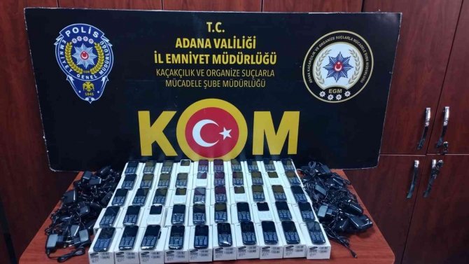Adana’da Kaçakçılık Operasyonu