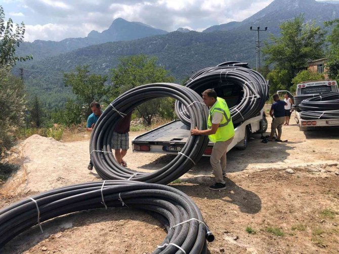 Büyükşehir’den Aksekili Üreticilere Destek