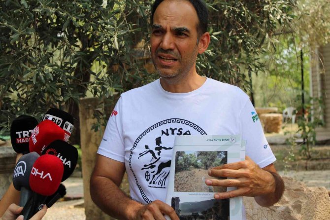 Nysa’nın Sütunlu Caddesinde Heyecanlandıran Keşif