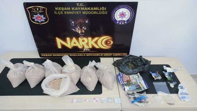 Kömürlükten Kilolarca Uyuşturucu Çıktı