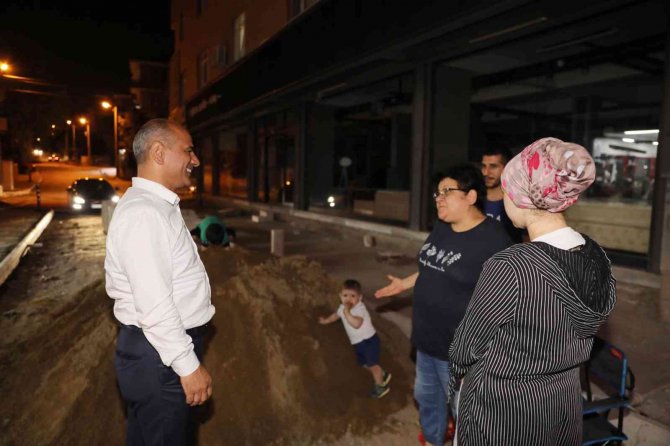 Körfez’de Caddeler Yenileniyor