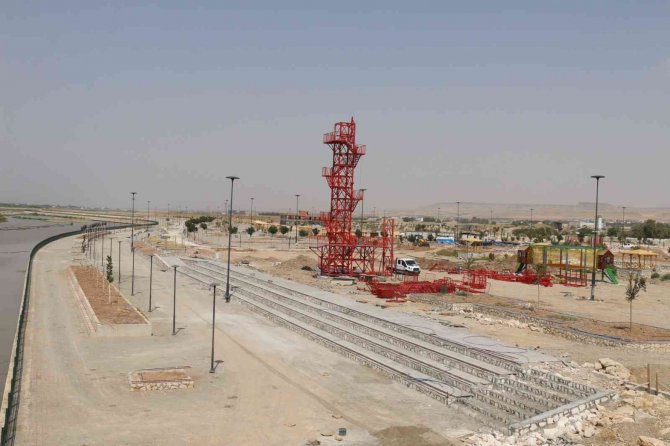 Batman İ̇stiklal Parkı’nda Çalışmaların Yüzde 75’i Tamamlandı