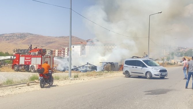 Tüp Bomba Gibi Patladı, Marangoz Dükkanı Küle Döndü