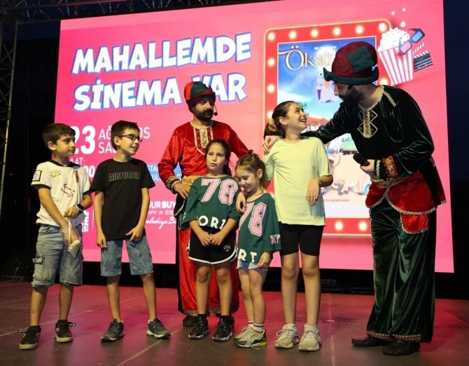 Gebze’de Çocuklara Sinema Keyfi