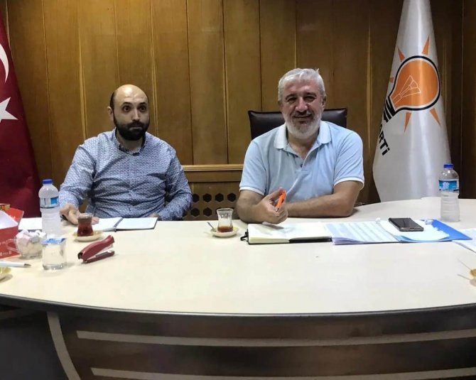 Hisarcık Ak Parti İ̇lçe Başkanlığında Koordinasyon Toplantısı