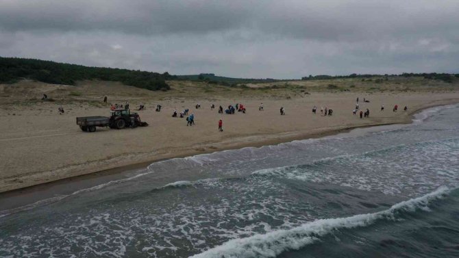 Kıyı Temizliğinde Kilolarca Atık Toplandı