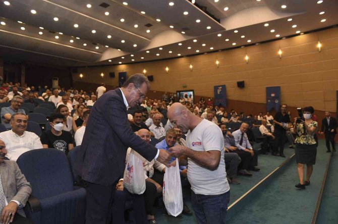 Mersin’de ’Esnaf Seninle’ Mobil Uygulaması Tanıtıldı