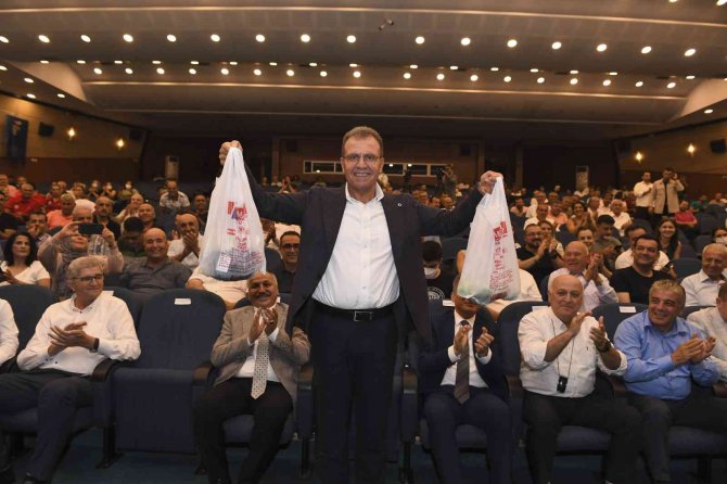 Mersin’de ’Esnaf Seninle’ Mobil Uygulaması Tanıtıldı