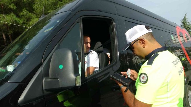 Muğla’da Toplu Taşıma Araçları Denetlendi
