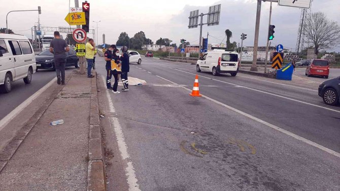 Bisikletiyle Yolun Karşısına Geçmek İsterken Canından Oldu