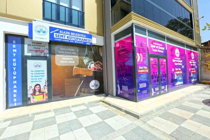 Semt Kütüphanesi Ve Sosyal Yaşam Merkezi Hizmete Girdi