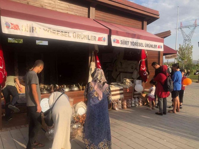 Siirt’in Yöresel Ürünleri Bitlis’te Sergilendi