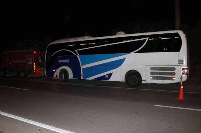 Afyonkarahisar’da Yürekleri Ağza Getiren Otobüs Kazası