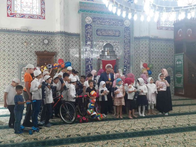 Çankaya’da Yaz Kur’an Kursu Öğrencileri Ödüllendirildi