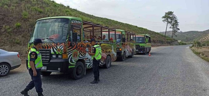 Jandarma Trafikten Safari Ve Tur Araçlarına İlişkin Denetimi