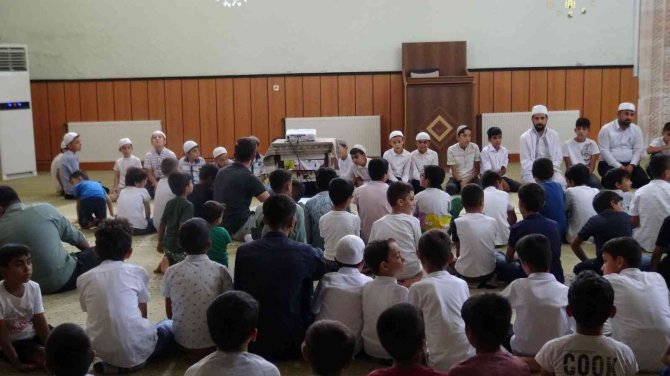 Gercüş’te Yaz Kur’an Kursları Tamamlandı