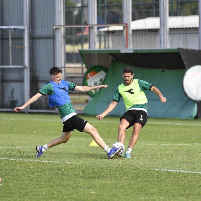 Bursaspor Taktik Çalışma Yaptı