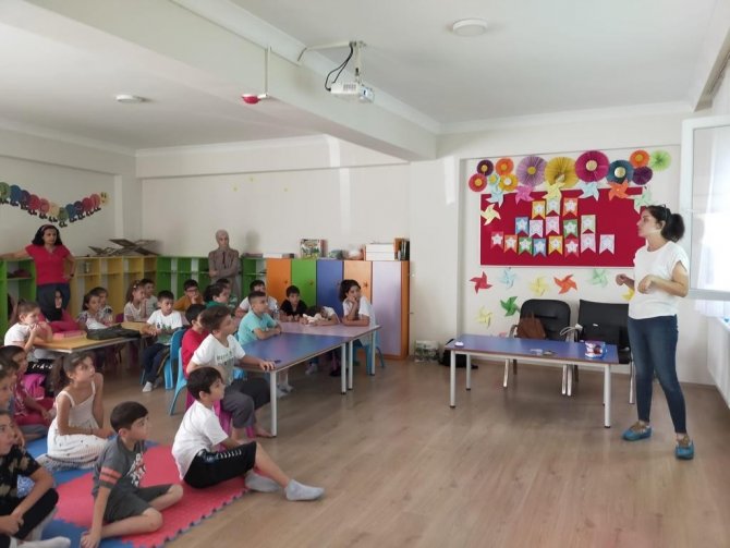 Canik’te Çocuklara Sağlıklı Yaşam Eğitimi