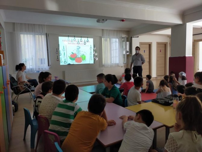 Canik’te Çocuklara Sağlıklı Yaşam Eğitimi