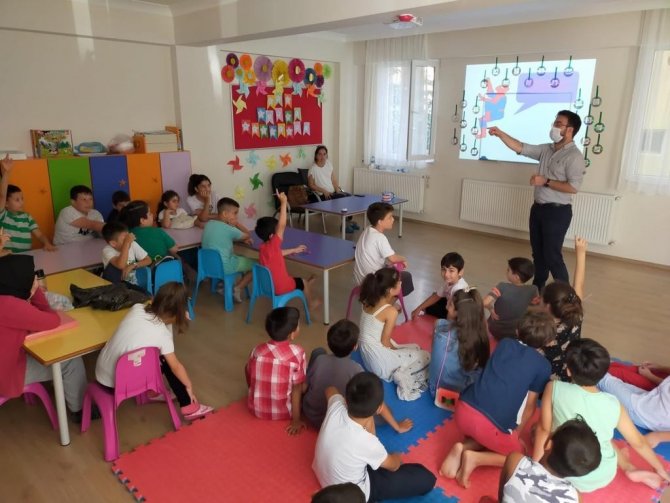 Canik’te Çocuklara Sağlıklı Yaşam Eğitimi