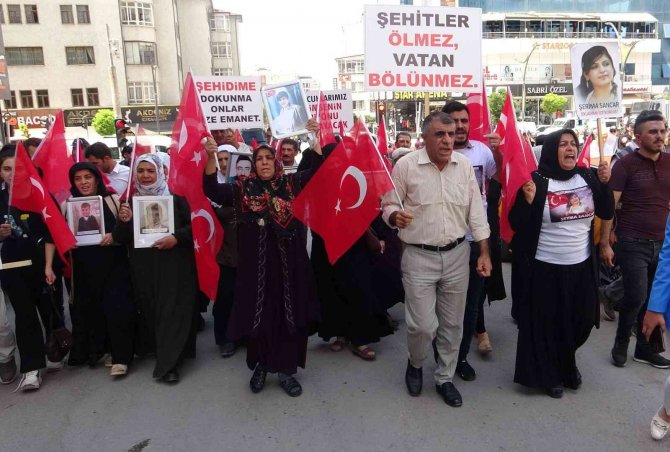 Evlatları Dağa Kaçırılan Anneler Kendilerine Zafer İşareti Yapan Hdp’lilere Öfke Kustu