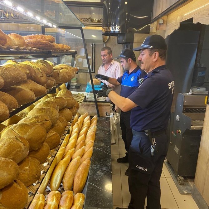 Zabıta Ekipleri Pastane Ve Fırınları Denetledi