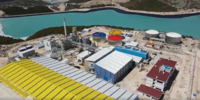 Emet Sülfürik Asit Fabrikası İnşaatı Hızla İlerliyor