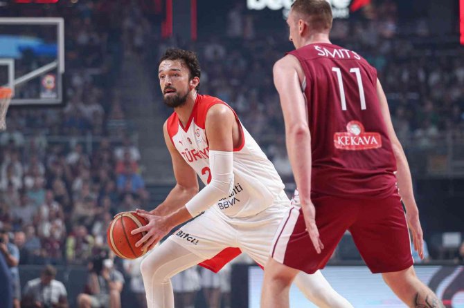 Fıba 2023 Dünya Kupası Avrupa Elemeleri: Letonya: 111 - Türkiye: 85