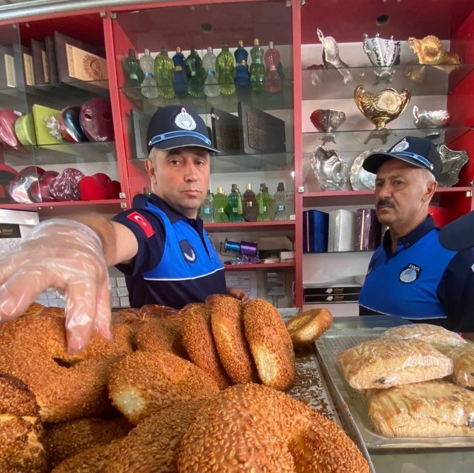 Zabıta Ekipleri Pastane Ve Fırınları Denetledi
