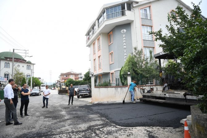 Emekevler’e 335 Ton Asfalt