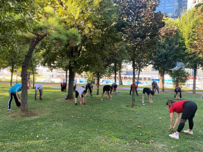 Maltepeliler Güne Sporla Başlıyor