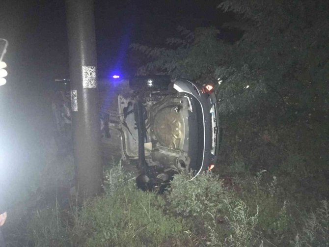 Takla Atan Araçtan Sağ Çıktı