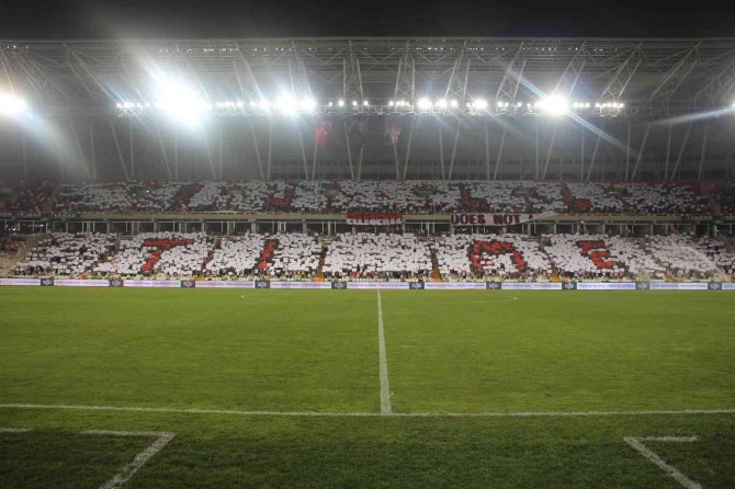 Sivasspor Taraftarlarından Koreografi