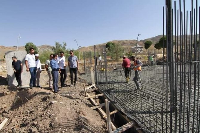 Özalp’te Kapalı Spor Salonunun Temeli Atıldı